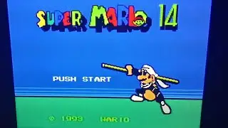 Bootleg NES 600 in 1 Super Mario 14 1993 Wario