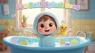 Fun Bath Splash Song &ndash; Nursery Rhyme, Toddler Learning, Water Play, and Playful Bath Time