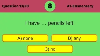 much, many, a lot of, a little, a few 2 # Lesson 20 Quiz N&deg;3