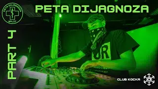 Peta Dijagnoza | Dj NecroCell | Split, Croatia | Underground Rave |  DJ Set at Kocka (Part 4)