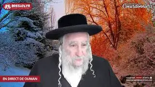 ⚠️LE CONSEIL ABSOLU  ⚠️ RABBI NAHMAN    Rav Avraham Ifrah #conseil #breslev #rabbinahman