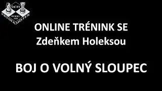 Boj o voln&yacute; sloupec &ndash;  Tr&eacute;nink B&Scaron;&Scaron; se Zdeňkem Holeksou