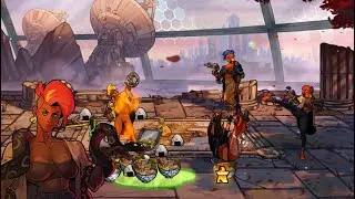 Diva destroys protagonists Axel, Blaze, Adam, Cherry and Floyd in Streets of Rage 4 Boss Rush Mode