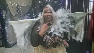 New Goth Fusion Dancer Yasaman Vrd'dhi | Belly Dance| Cosplay