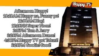 Afternoon Happy! SCHEDULE 