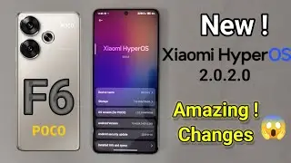 Poco F6 - I got HyperOS 2.0 Update, Big Changes and Animations, New Widgets? Performance increase? 😱