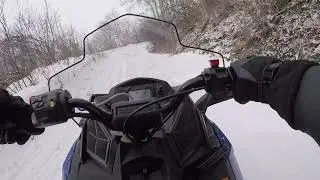 Snowmobiling in Kamas, Utah