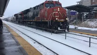 Railfanning at Mount Pleasant GO Station January 16th 2026