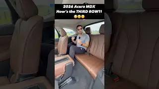 Is the 2026 Acura MDX a Truly *Practical* 3-Row SUV for About $68,000??
