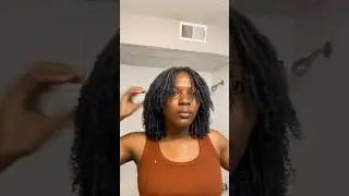 deep conditioning microlocs | micro locs journey #shorts #naturalhair #hairstyles #hair #microlocs