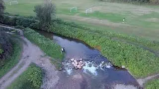 L'&eacute;tang du champ d'&eacute;pandage &agrave; Moirans