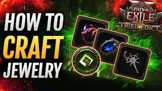[PoE 2] How to CRAFT ALL JEWELRY - Amulet +3 / Flat Breach Rings / Crit Jewels - Path of Exile 2 0.3