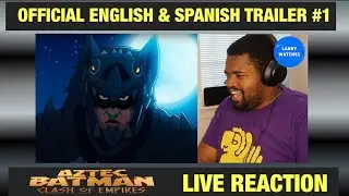 Aztec Batman: Clash of Empires  Official English & Spanish Trailer - Reaction (2025)