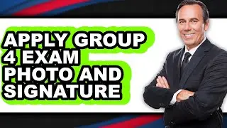 How to Apply Group 4 Exam Photo and Signature (updated)