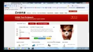 Ivona Text to speech tutorial