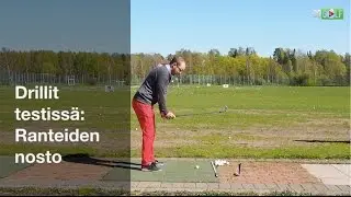 Drillit testiss&auml;: Ranteiden nosto
