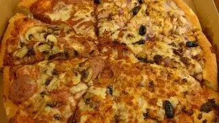 Pizza Hut - The Ninja Pizza & HP Honey BBQ Sauce