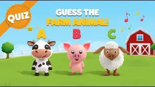 Guess the Animal Quiz | Fun Animal Game for Toddlers | Early Learning
