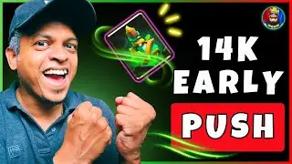 EARLY PUSH 14K! 🌱 New Vine Spell Deck | Clash Royale Tamil