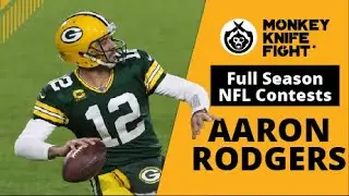 Aaron Rodgers Passing Yards | Monkey Knife Fight Picks NFL Full Season