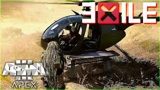 💵💰 Arma 3 Exile Altis - Ambushing & Making Money - Steeling a Chopper💰💵
