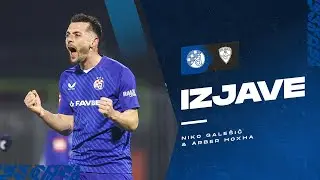 NAKON UTAKMICE | Niko Galešić i Arber Hoxha nakon pobjede 3:0 protiv Šibenika