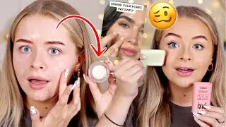 Trying *THAT* Tarte Primer... 😅 TESTING VIRAL MAKEUP!