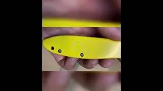 Yellow Handle Novelty Knife - NQ Midwest Knife Supplies
