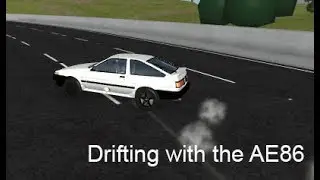 Drifting with the Ae86 | Vehicle Simulator Roblox #8