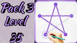 One Draw Puzzle-Drawing Games Pack 3 Level 35 Android Gameplay