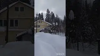 Убираем снег снегоуборщиком Boxbot и где можно достать сбрасываем снег .