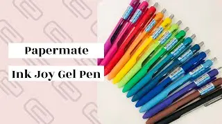 Bunkuya: Colourful Reduced Smearing Gel Pen