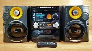 Philips FW C527 Mini Hifi Stereo System CD Cassette Max Bass
