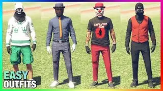Top 4 Best Easy To Make Male (RNG) Tryhard Outfits #5 (GTA Online)