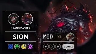 Sion Mid vs Zed - EUW Grandmaster Patch 9.7
