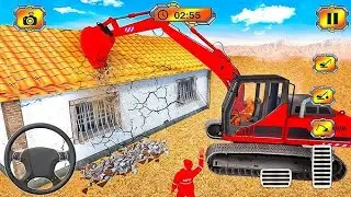 👷City Road Construction Simulator 3D 🚧 | Heavy Excavator & Truck (Android Gameplay)