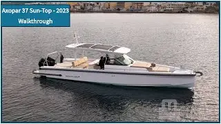 Axopar 37 Sun-Top - 2023 - Mediterranean Spec Walkthrough