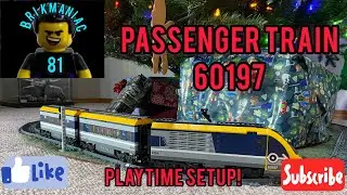 Playing around with the Lego Passenger Train 60197