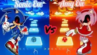 Tiles Hop - Sonic Exe Vs Amy Exe | Tiles Hop EDM Rust