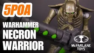 McFarlane Toys Warhammer 40,000 Necron Warrior - 5POA Action Figure Review