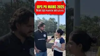 IBPS PO Mains 1st Shift Analysis #ibpspomains2025 #examanalysis #pw #bankingwallah