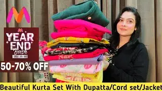 Myntra Haul / Myntra Kurta Set Haul Upto 50-80% Off /YEAR END BASH SALE #myntra #myntrahaul #kurta 