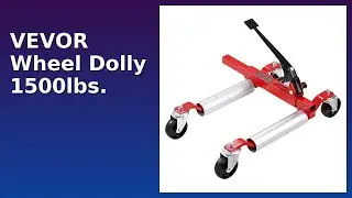 REVIEW (2025): VEVOR Wheel Dolly 1500lbs. Features.