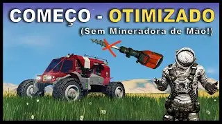 OPTIMIZED Start in Space Engineers (No Hand Miner!) - TUTORIAL