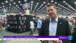 WHAS 11 ABC News Covers the 2018 USCCA Concealed Carry Expo Day 2