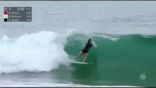 Brisa Hennessy versus Stephanie Gilmore y Malia Manuel en el Narrabeen Pro