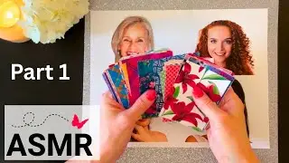 Color Analysis Prints & Patterns, ASMR Soft Spoken Paper Sounds, Part 1