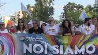 Il Segretario di Stato Belluzzi al Rimini Summer Pride