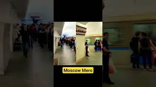 Moscow Metro #travel #moscow #metro #shorts
