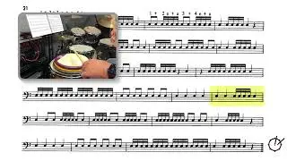 Fundamental Studies For Snare Drum  # 21   Toby Fairchild Drum Lessons